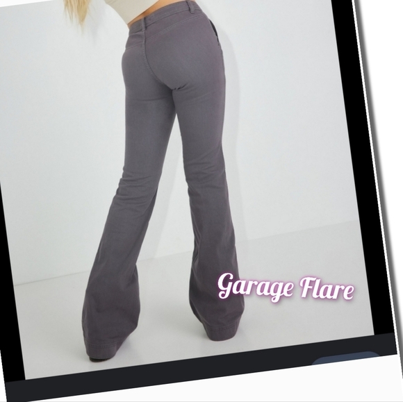 Garage Pants - GARAGE Low Rise Flare pant size 11